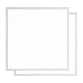 2Pcs 2FT X 2FT LED Panel Light Flat Ceiling Light 1 OR 3 Light Color Available Fedex Shipping (Option: 3Light Color)